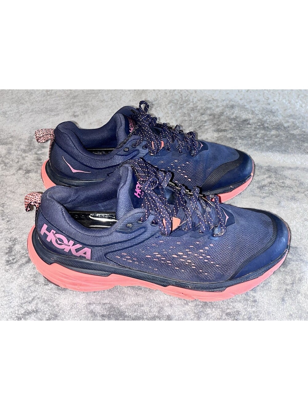 EUC Hoka One sz 10 Women’s No Challenger ATR 6 GTX Blue Coral Running Shoes